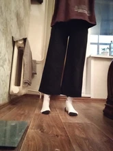 Pantalones de chándal para mujer, ropa de calle, moda de verano, estilo coreano, pierna ancha, Harajuku, holgado, negro, cintura alta, Vintage, 2020