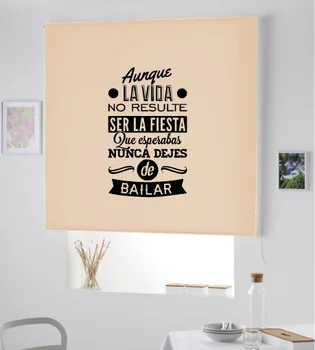 

Blind Iroa roll with phrase/Don't let dancing! ROLLER BLINDS TRANSLUCENT! (BEIGE 100X175)