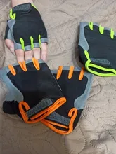 CoolFit-Guantes de ciclismo para hombres y mujeres, prendas de manos antideslizantes a medio dedo para bicicleta y deportes, transpirables y anti choque, nuevos