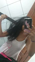 Largo SHANGKE-Peluca de cabello sintético liso con flequillo para mujer, pelo de fibra resistente al calor, Natural, negro, marrón, gris