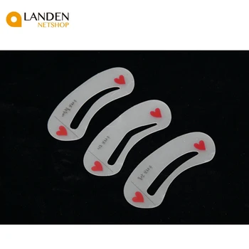 

Eyebrow templates for women makeup 3 styles beauty accessories beauty tools