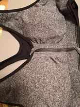 Underwear Sports-Bras Yoga-Shirts Running-Vest Athletic Fitness Women Padded Tops Zipper