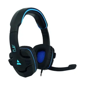 

Gaming Headset with Microphone Ewent PL3320 Black Blue