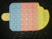 Juguetes de descompresión para adultos y niños, juguete antiestrés para apretar burbujas, Simple, para aliviar el estrés y el autismo