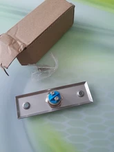 Interruptor de apertura de botón de salida de puerta, sin COM, NC, sistema de Control de acceso de luz LED para puerta de entrada, táctil abierto