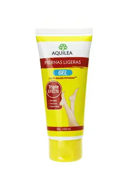 

Aquilea Gel light legs triple effect 100ml, lightness, freshness and elasticity. Physotome technology for increased absorption.