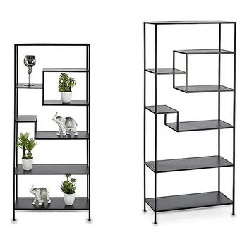 

Shelves Metal Metal Black (30 x 170 x 75 cm)