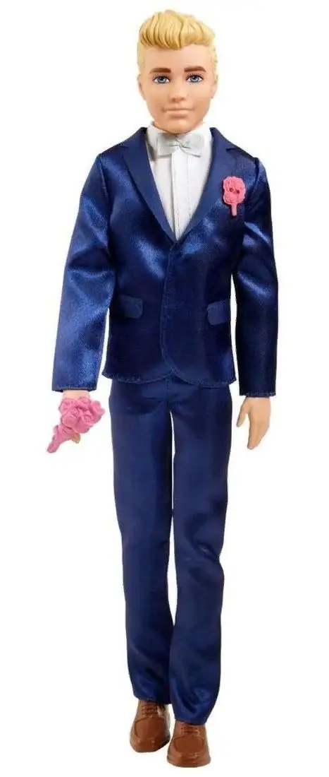 Кукла Барби Кен Жених в свадебном костюме Mattel GTF36 | Игрушки и хобби