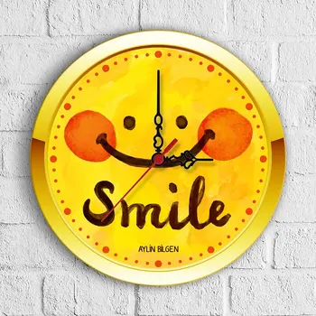 

Personalized Emoji Design Wooden Wall Clock (30 cm.)-10