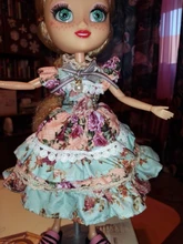 Accesorios de muñeca BJD, 26cm, vestido de muñeca de 10 pulgadas para blyther, sombrero de ropa de muñeca, vestido DIY para niños, ropa de juguete, regalos para niñas, 1/6