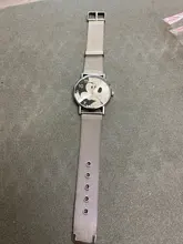 Caliente Mickey Mouse marca reloj de las mujeres con estilo de malla de acero inoxidable reloj de cuarzo Casual chica regalo Relogio reloj de los hombres