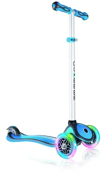

Three-wheeled scooter Globber Primo plus lights, Blue