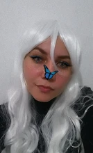 BCHR-Peluca de cabello sintético para mujer, cabellera artificial de onda larga para Cosplay, color rubio, azul, rosa, gris, púrpura, Gren, naranja, negro y marrón, para Halloween