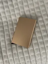 Tarjeta de Crédito titular hombres Slim Anti proteger viajes tarjetero ID mujeres Rfid cartera Metal caso Porte carta