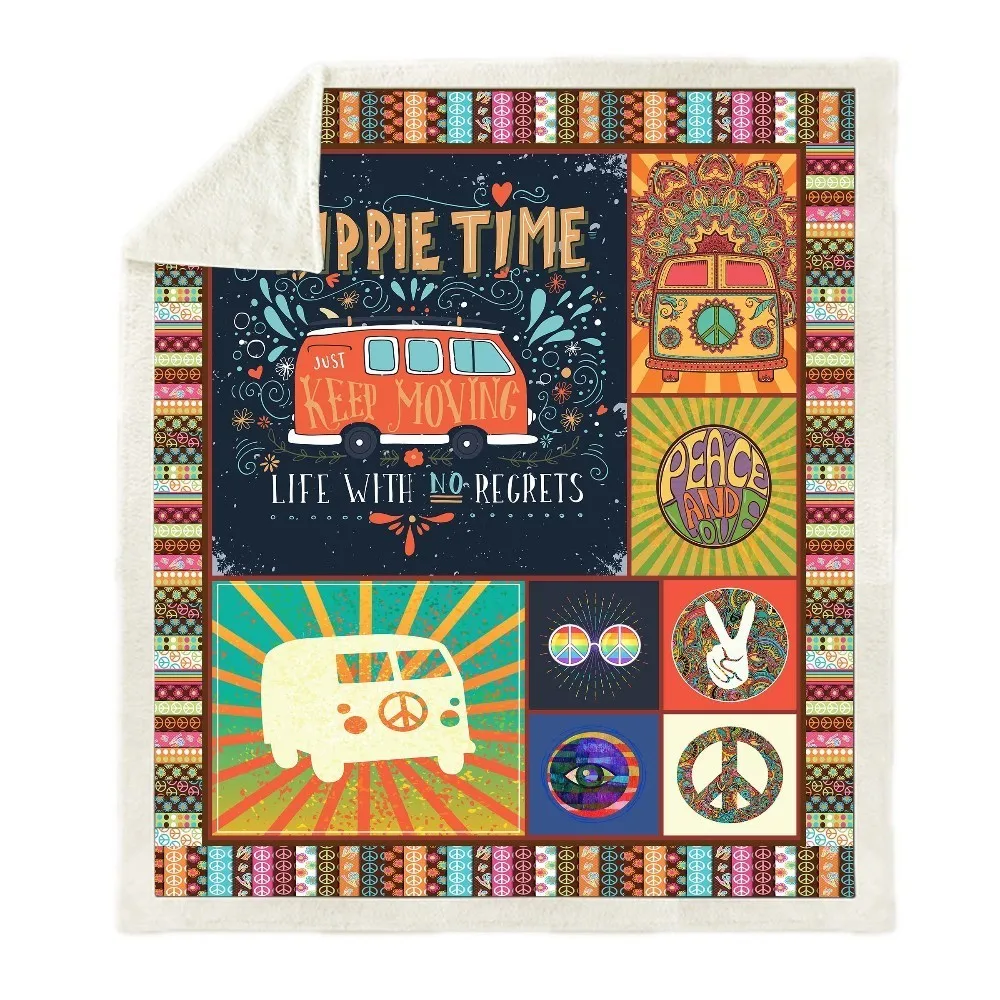 Sofa-Cushion-Yoga-Mat-Blanket-Picnic-Blanket-Thick-Double-layer-Plush-Anime-Oil-paint-3d-Digital