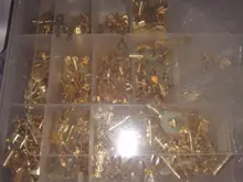 Terminales de crimpado de 2,8/4,8/6,3mm, conector de cable aislado macho y hembra, Kit de conectores de pala de cable eléctrico, manguitos aislados