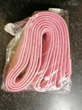 Conjunto de bandas de resistencia de tela larga para entrenamiento, bandas elásticas de 3 piezas antideslizantes para pierna