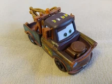 Disney-Set de figuras de la película Cars 3 de metal, juguete de modelo de coche, a escala 1:55, con diseño de relámpago McQueen, Jackson, Mack, tío Truck, regalo para para cumpleaños