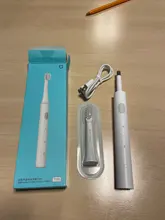 Xiaomi-Cepillo de dientes eléctrico para hombre y mujer, cepillo de dientes sónico, inalámbrico, recargable por USB, automático, con sistema de ultrasonido, a prueba de agua, modelo Mijia