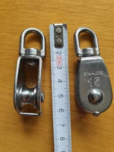 Pulley Lifting-Rope Stainless-Steel Single-Wheel M32 Swivel M25 M50 M15/M20