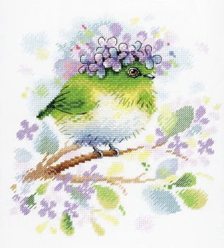 

Set for embroidery stitch MP Studio А-013 "branch lilac"