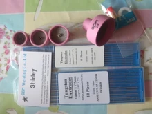 Alumina  Ceramic Nozzle  Cups +Strainer Mesh+Collet+Gas Lens For WP17/18/26