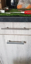 KAK 4 ~ 24 asas de acero inoxidable 10mm de diámetro puerta alacena cocina Bar recto tirador perillas muebles Hardware