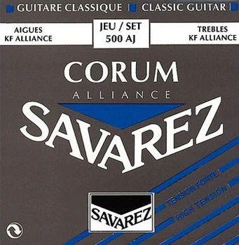 

500aj alliance Corum Bleu string kit for classical guitar Savarez