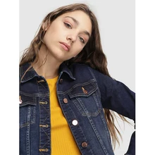 Fórmula Joven Cazadora Vaquera de Mujer Básica Denim El Corte Inglés Chaqueta Algodón Sostenible Manga Larga de Botones - AliExpress Ropa de mujer