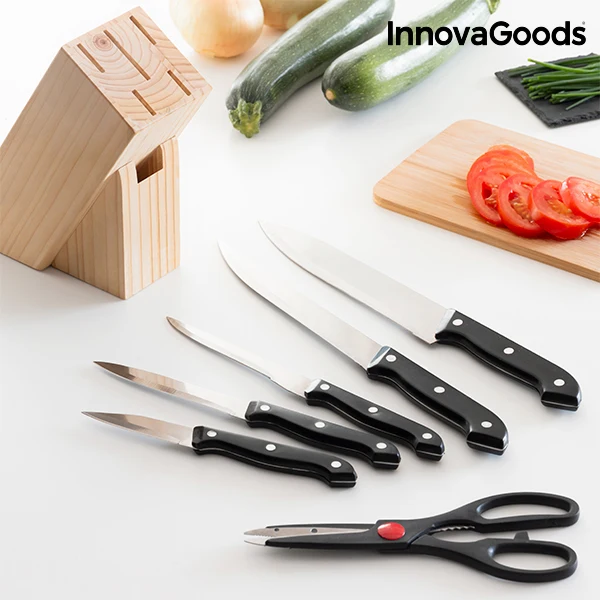 Набор деревянных ножей InnovaGoods(6 шт