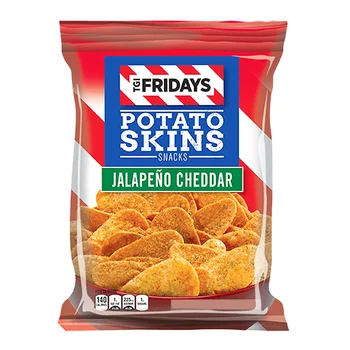 

CIBO TGI Friday's Jalapeño Cheddar Patatine Snack Piccanti al formaggio Snack Americani Barrette di cioccolato americane