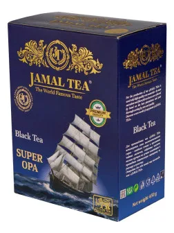 

CEYLON BLACK TEA LARGE-LEAF TEA Jamal Super OPA Tea TASTY, invigorating, ENERGY