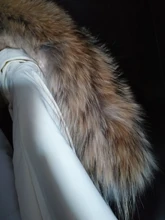 Winter Jacket Coat Parkas Fitaylor Zipper-Down Natural Women Outerwear Snow Warm Thick