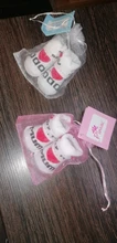 Calcetines con estampado de letras para bebé recién nacido, suaves, antideslizantes, a rayas, regalo para niños