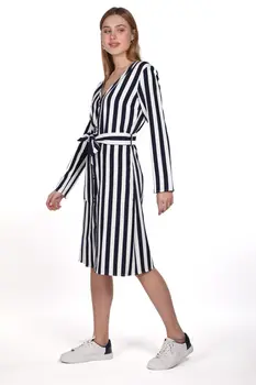 

MARKAPİA BELT STRIPE DRESS