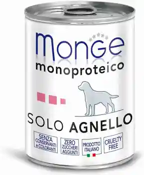 

Monge dog monoproteico solo (паштет), lamb, 24*400 C.