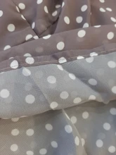 Women Summer Spring-Dress Vestidos A-Line Long-Sleeve Dot Print Midi Chiffon S.FLAVOR