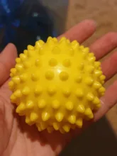 FDBRO PVC de ejercicios Bola de masaje de mano de PVC suela erizo sensorial agarre entrenamiento la bola portátil pelota de fisioterapia 6,5 envío gratis