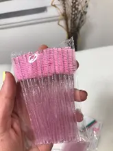 Cepillos para pestañas, 50 Uds., suministros de extensión de pestañas, varias para máscara de pestañas desechables, aplicador de pestañas, cepillo cosmético, Beaut Makeup Tool