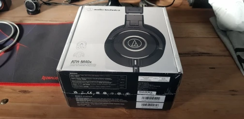 Original Audio Technica Ath-m40x Professional Monitor Headphones Over-ear  Headsets Hifi Foldable Earphones W/ Detachable Cables - Earphones \u0026  Headphones - AliExpress