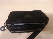 Bolso de mano con 3 cremalleras para mujer, Cartera de marca de carteras, monedero para llaves y tarjetas, monedero corto de lona para mujer y Niña