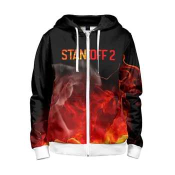 

Children's sweatshirt 3D with zipper standoff 2
