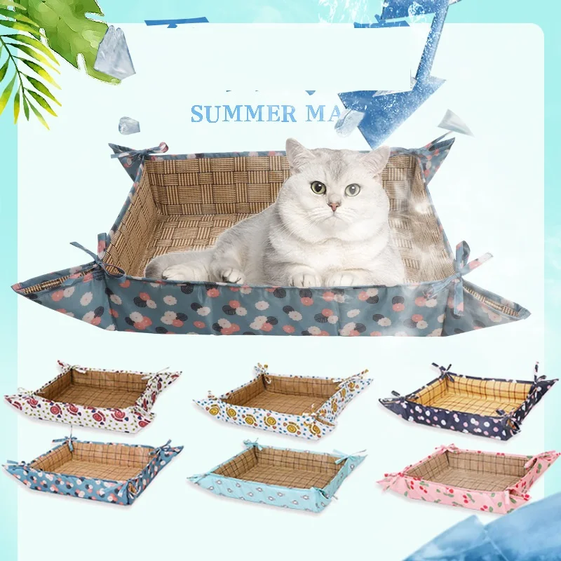 

Dog Mat Cooling Summer Pad Mat Ice Cold Cat Dog Mat Dogs Cat Blanket Sofa Breathable Pet Dog Bed Waterproof Mats