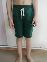 Pantalones cortos de algodón para niños y niñas, pantalones cortos lisos con cintura elástica, deportivos, a la moda, ropa de playa
