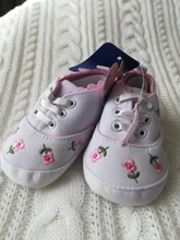 2019 bebé Bebé Zapatos Bebé chico chica bordado flor suela suave Niño de cuna de princesa de verano en primer lugar los caminantes zapatos casuales 0-18M