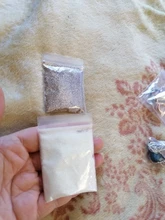 Pigment-Polish Nail-Art-Decorations Glitter-Powder-Flakes Manicure Gold Silver Chrome