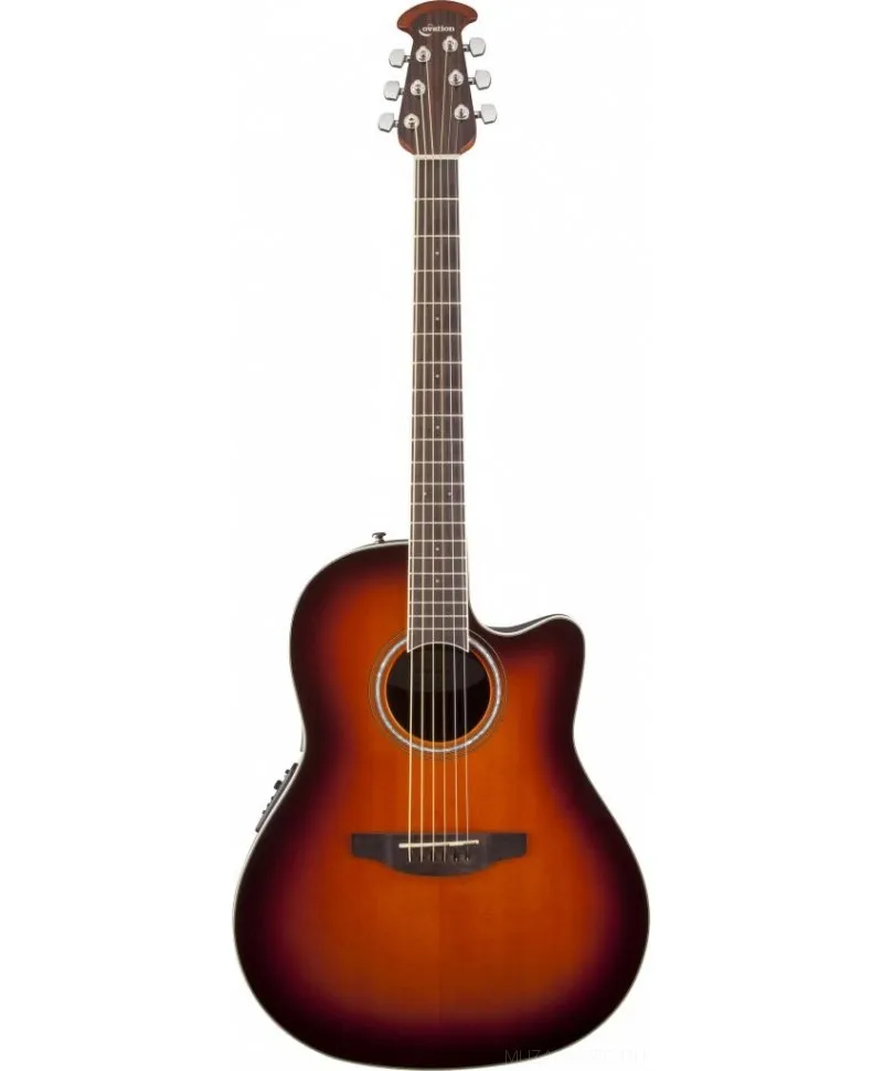 Электроакустическая гитара OVATION CS24-1 Celebrity Standard Mid Cutaway Sunburst | Спорт и развлечения