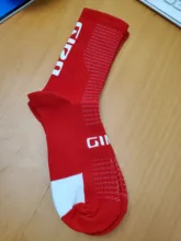 Nuevo Calcetines de calcetines de hombre para correr deporte de senderismo Calcetines de fútbol de función de compresión calcetines de la rodilla de alta
