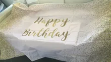 Birthday-Party-Decoration Background Glitter Bridal Shower Photography Customize Wedding