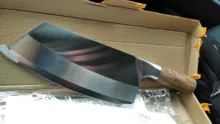 Kitchen Knife Cleaver-Cutter 4cr13 Filleting Stainless-Steel Chinese Xyj Full-Tang 8inch
